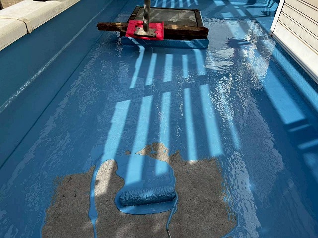 明石市　ウレタン防水材